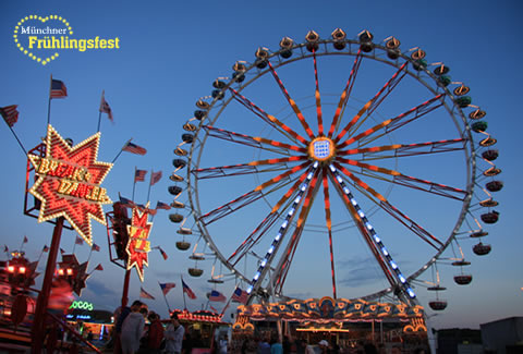 Frühlingsfest München auf der Theresienwiese